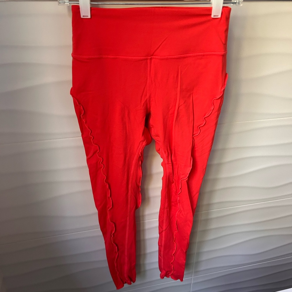 Free people active ruffle leggings